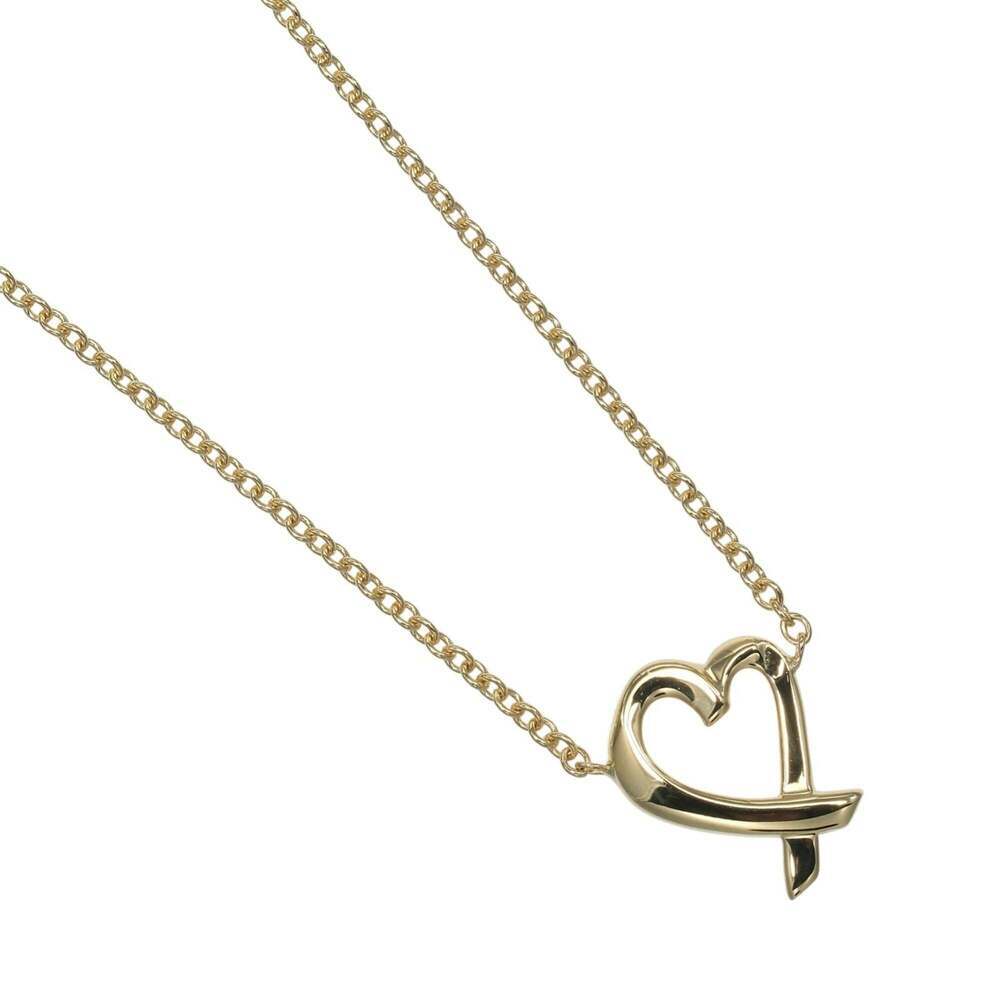 TIFFANY 18k Gold Heart Necklace